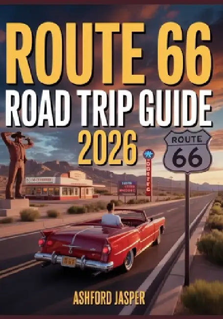 Route 66 Road Trip Guide 2026: Complete Guide to America's Mother Road with Best Stops, Historic Sites, Dining & Insider Tips by Ashford Jasper