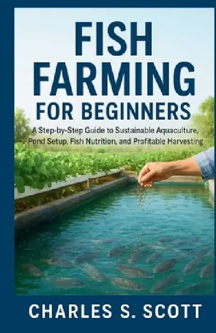 Fish Farming for Beginners: A Step-by-Step Guide to Sustainable Aquaculture, Pond Setup, Fish Nutrition, and Profitable Harvesting by Charles S. Scott