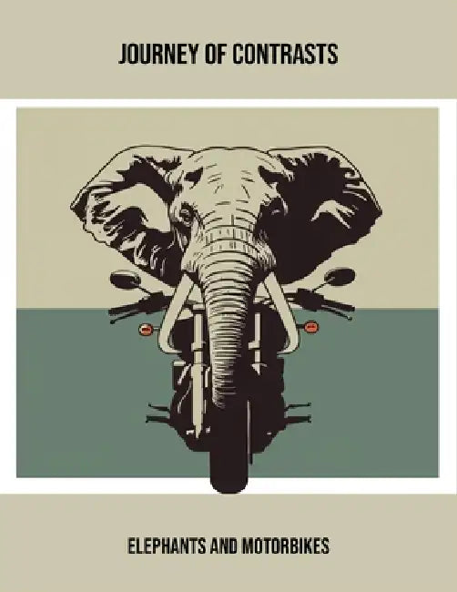 Journey Of Contrasts: Elephants And Motorbikes by Zachary Smith