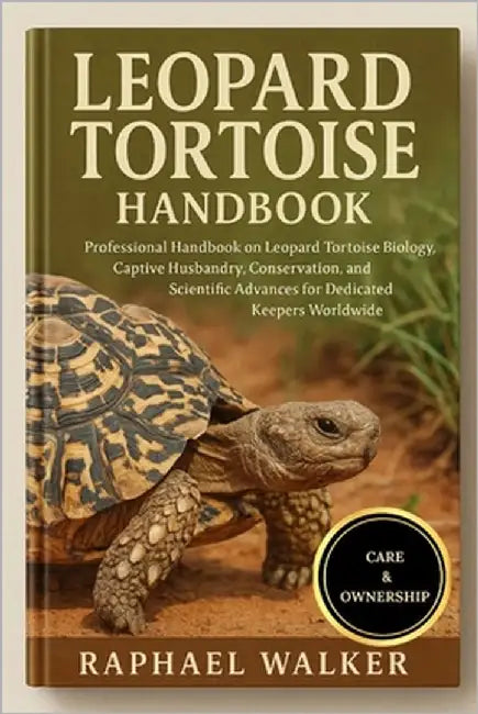 Leopard Tortoise Handbook: Professional Handbook on Leopard Tortoise Biology, Captive Husbandry, Conservation, and Scientific Advances for Dedicated K by Walker, Raphael