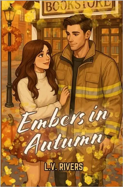 Embers in Autumn: A Spicy Small-Town Firefighter Cozy Romance by Rivers, L. V.