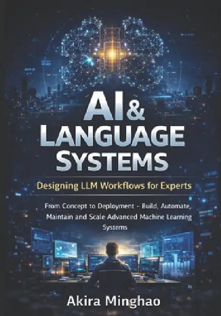 AI & Language Systems: Designing LLM Workflows for Experts: From Concept to Deployment - Build, Automate, Maintain and Scale Advanced Machine Learning by Akira Minghao