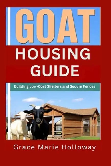 Goat Housing Guide: Building Low-Cost Shelters and Secure Fences by Grace Marie Holloway