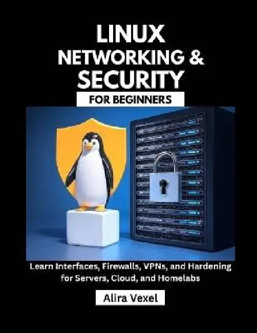 Linux Networking & Security for Beginners: Learn Interfaces, Firewalls, VPNs, and Hardening for Servers, Cloud, and Homelabs by Alira Vexel