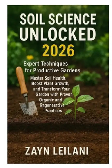 Soil Science Unlocked 2026: Expert Techniques for Productive Gardens Master Soil Health, Boost Plant Growth, and Transform Your Garden with Proven Org by Zayn Leilani