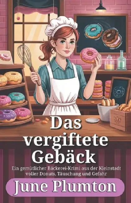 Das vergiftete Gebäck: Ein gemütlicher Bäckerei-Krimi aus der Kleinstadt voller Donuts, Täuschung und Gefahr by June Plumton
