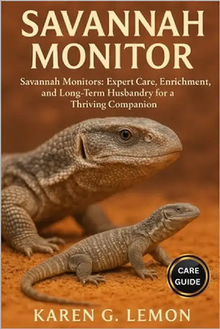 Savannah Monitor: Savannah Monitors: Expert Care, Enrichment, and Long-Term Husbandry for a Thriving Companion by G. Lemon, Karen