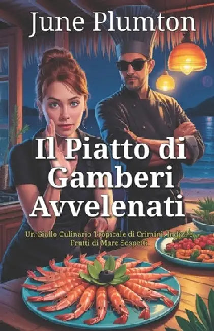 Il Piatto di Gamberi Avvelenati: Un Giallo Culinario Tropicale di Crimini, Indizi e Frutti di Mare Sospetti by June Plumton