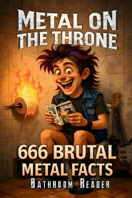 Metal on the Throne - 666 Brutal Facts for True Headbangers: The Ultimate Heavy Metal Trivia Bathroom Book by Mindful Roots