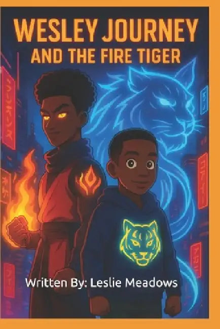 Wesley Journey and the fire tiger by Leslie Meadows