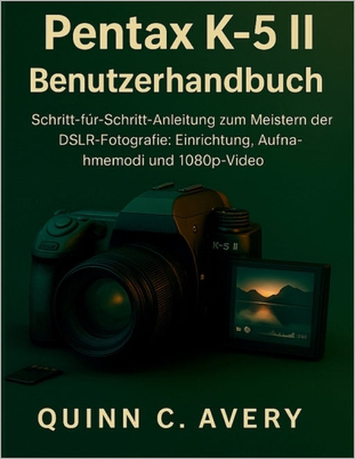 Pentax K-5 II Benutzerhandbuch: Schritt-für-Schritt-Anleitung zum Meistern der DSLR-Fotografie: Einrichtung, Aufnahmemodi und 1080p-Video by Quinn C. Avery, Quinn C. Avery