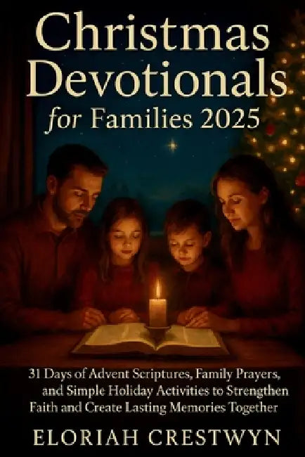 Christmas Devotionals For Families 2025: 31 Days of Advent Scriptures, Family Prayers, and Simple Holiday Activities to Strengthen Faith and Create La by Eloriah Crestwyn