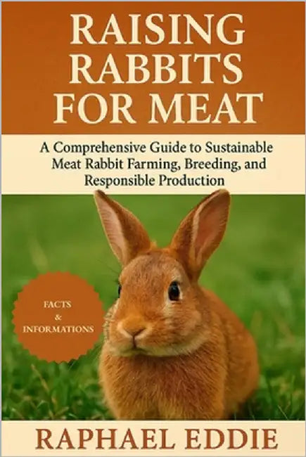 Raising Rabbits for Meat: A Comprehensive Guide to Sustainable Meat Rabbit Farming, Breeding, Nutrition, and Responsible Production by Eddie, Raphael