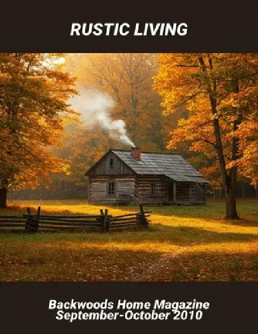 Rustic Living: Backwoods Home Magazine September-October 2010 by Will MacKenzie
