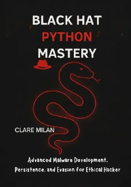 Black Hat Python Mastery: Advanced Malware Development, Persistence, and Evasion for Ethical Hackers by Clare Milan
