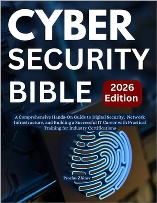 Cybersecurity Bible: A Comprehensive Hands-On Guide to Digital Security, Network Infrastructure, and Building a Successful IT Career with Practical Tr by Zhirov, Proclus