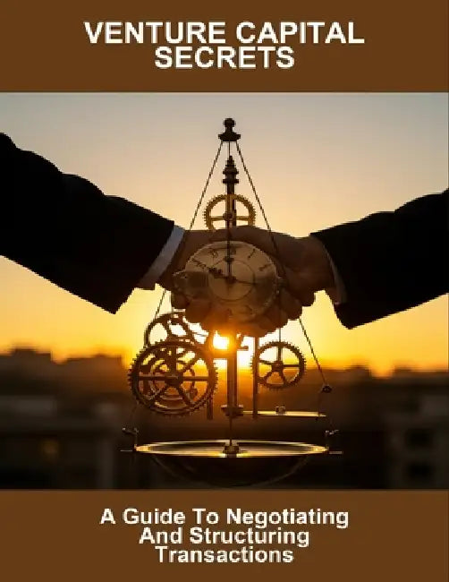 Venture Capital Secrets: A Guide To Negotiating And Structuring Transactions by Joel Klimt