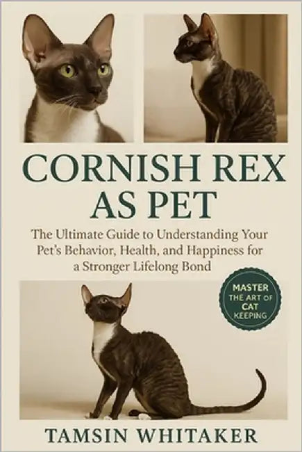 Cornish Rex as Pet: The Ultimate Guide to Understanding Your Pet's Behavior, Health, and Happiness for a Stronger Lifelong Bond by Whitaker, Tamsin