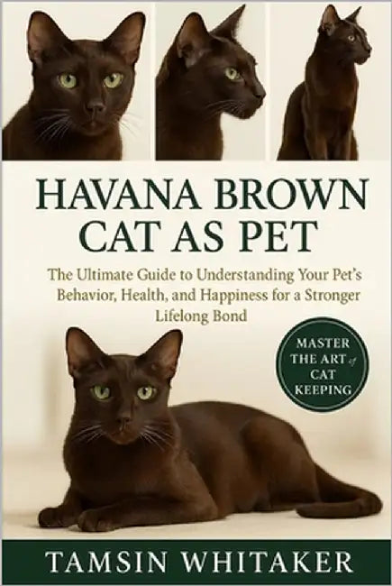 Havana Brown Cat as Pet: The Ultimate Guide to Understanding Your Pet's Behavior, Health, and Happiness for a Stronger Lifelong Bond by Whitaker, Tamsin