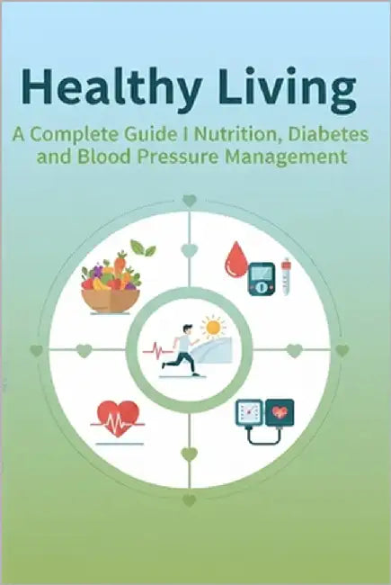 Healthy Living: A Complete Guide to Nutrition, Diabetes, and Blood Pressure Management by Gheraibia, Adil