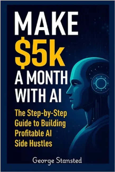$5K a Month with AI: The Step-by-Step Guide to Building Profitable AI Side Hustles by Stansted, George