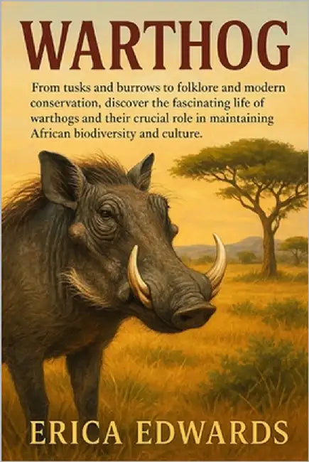 Warthog: From tusks and burrows to folklore and modern conservation, discover the fascinating life of warthogs and their crucial role in maintaining A by Edwards, Erica
