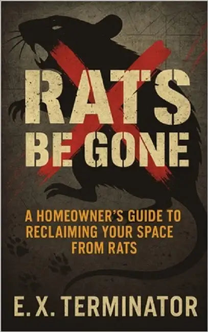 Rats Be Gone: A Homeowner's Guide to Reclaiming Your Space from Rats by Terminator, E. X.