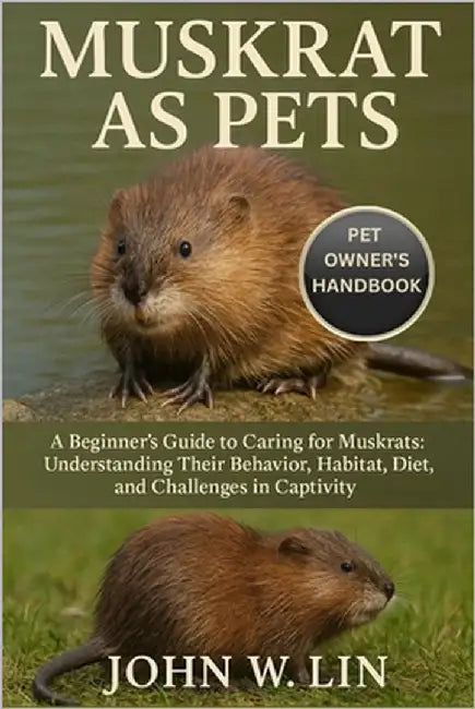 Muskrat as Pets: A Beginner's Guide to Caring for Muskrats: Understanding Their Behavior, Habitat, Diet, and Challenges in Captivity. by W. Lin, John