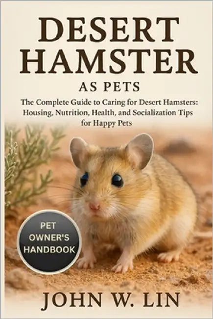 Desert Hamster as Pets: The Complete Guide to Caring for Desert Hamsters: Housing, Nutrition, Health, and Socialization Tips for Happy Pets. by W. Lin, John