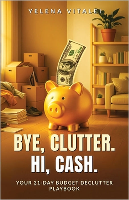 Bye, Clutter. Hi, Cash: Your 21-Day Budget Declutter Playbook: Clear Clutter Fast, Organize Your Home, Sell Unwanted Items + Ready-to-Use Toolkit Insi by Yelena Vitalei