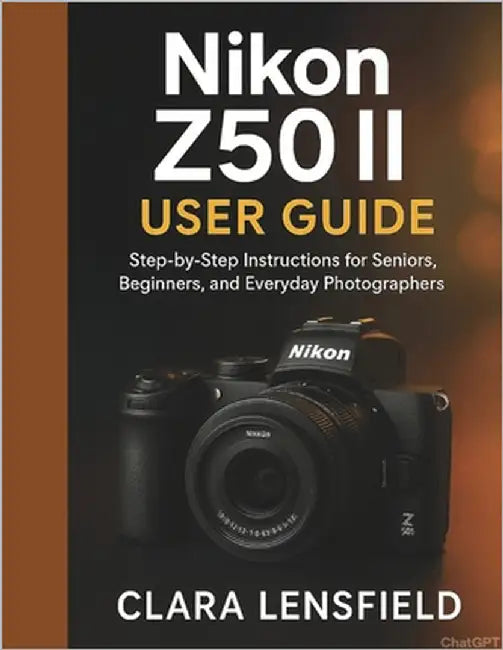 Nikon Z50 II User Guide: Step-by-Step Instructions for Seniors, Beginners, and Everyday Photographers by Lensfield, Clara