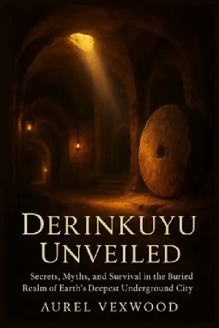 Derinkuyu Unveiled: Secrets, Myths, And Survival In The Buried Realm Of Earth's Deepest Underground City by Aurel Vexwood