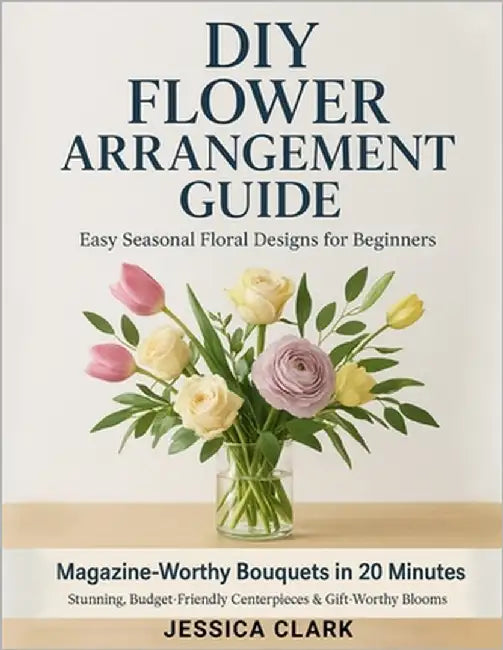 DIY Flower Arrangement Guide: Easy Seasonal Floral Designs for Beginners by Clark, Jessica