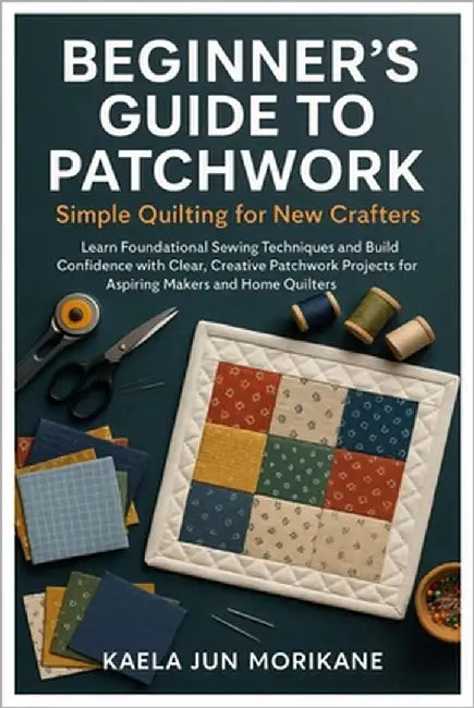 Beginner's Guide To Patchwork: Simple Quilting For New Crafters: Learn Foundational Sewing Techniques And Build Confidence With Clear, Creative Patchw by Morikane, Kaela Jun