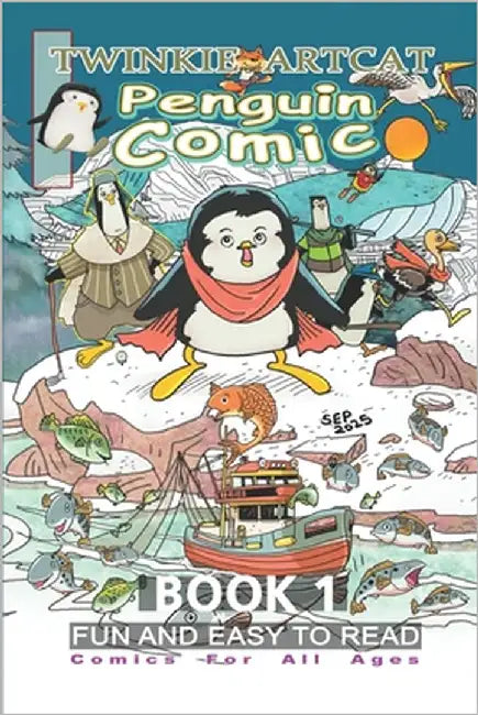 Penguin Comic Book 1 by Artcat, Twinkie