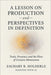 A Lesson on Production - and - Perspectives in Definition.: tools, presence, and the flow of creative momentum by Zachary R. Holderle