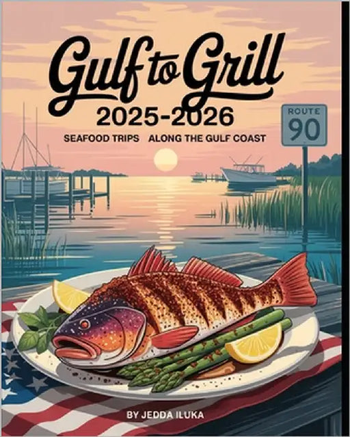 Gulf to Grill 2025-2026: Seafood Road Trips Along the Gulf Coast: Discover Hidden Gems, Fresh Catches, and Coastal Culinary Adventures from Texas to F by Iluka, Jedda