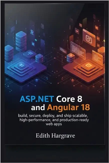ASP.NET Core 8 and Angular 18: Build, secure, deploy, and ship scalable, high-performance, and production-ready web apps. by Hargrave, Edith