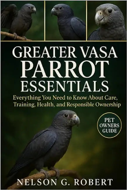 Greater Vasa Parrot Essentials: Everything You Need to Know About Care, Training, Health, and Responsible Ownership by G. Robert, Nelson