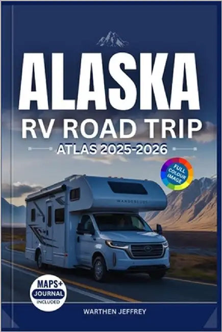 Alaska RV Road Trip Atlas 2025-2026: The Ultimate Guide to Scenic Drives, Campgrounds, National Parks & Adventures in the Last Frontier by Jeffrey, Warthen