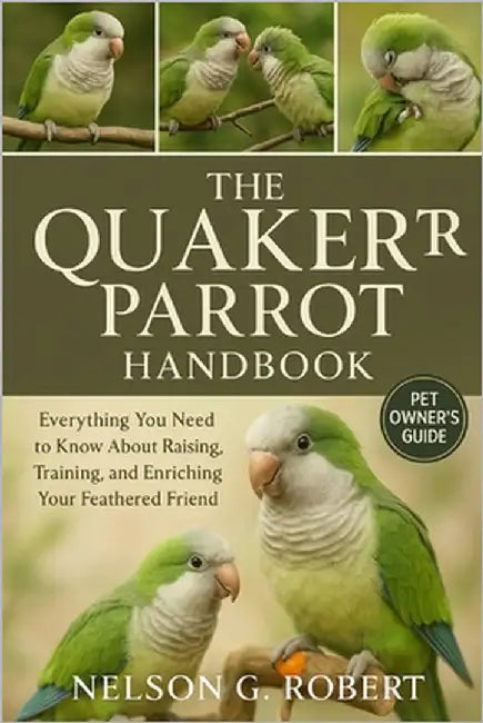 The Quaker Parrot Handbook: Everything You Need to Know About Raising, Training, and Enriching Your Feathered Friend by G. Robert, Nelson