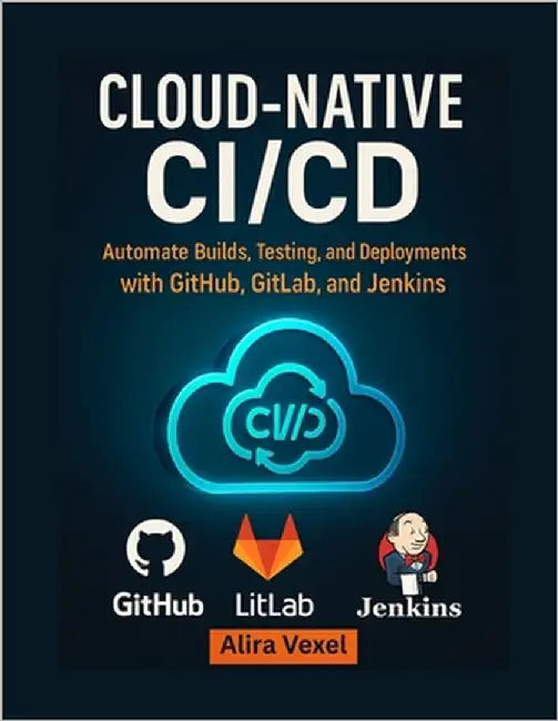 Cloud-Native CI/CD: Automate Builds, Testing, and Deployments with GitHub, GitLab, and Jenkins by Vexel, Alira