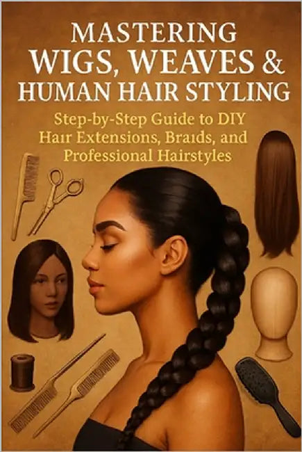 Mastering Wigs, Weaves & Human Hair Styling: Step-by-Step Guide to DIY Hair Extensions, Braids, and Professional Hairstyles by Rhea, Alexander