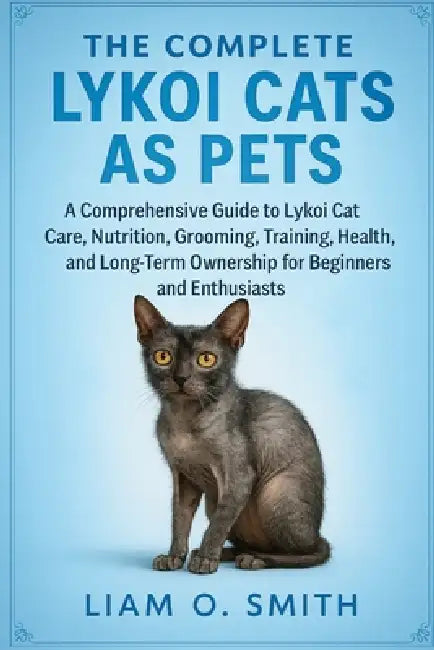 The Complete Lykoi Cats as Pets: A Comprehensive Guide to Lykoi Cat Care, Feeding, Grooming, Training, Health, and Long-Term Ownership for Beginners a by Liam O. Smith