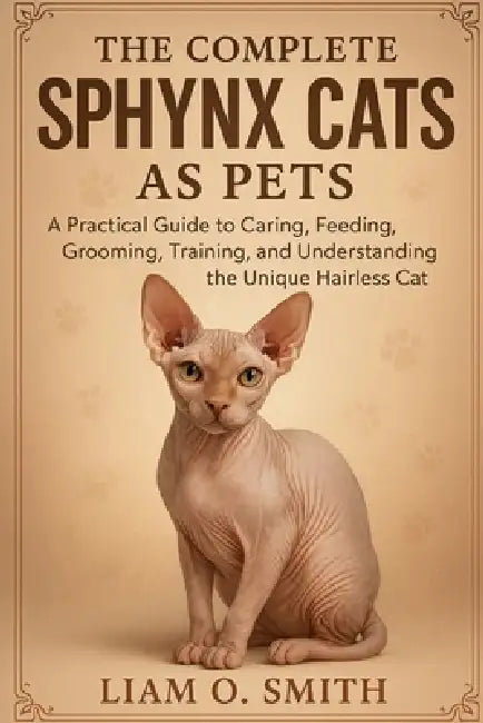 The Complete Sphynx Cats as Pets: A Practical Guide to Caring, Feeding, Grooming, Training, and Understanding the Unique Hairless Cat by Liam O. Smith