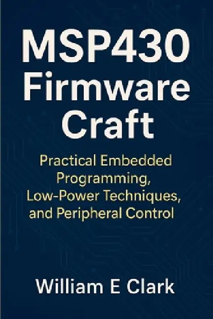 MSP430 Firmware Craft: Practical Embedded Programming, Low-Power Techniques, and Peripheral Control by William E. Clark