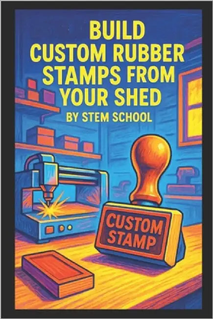 Build Custom Rubber Stamps from Your Shed: Carve, Laser-Engrave and Launch a Stamp-Making Business by School, Stem