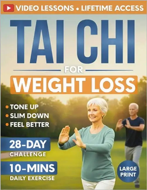 Tai Chi for Weight Loss: 28-Day Challenge with Simple 10-Minute Daily Routine & Low-Impact Exercise for Seniors to Help You Slim Down, Tone Up, and Fe by Fujita, Morgan