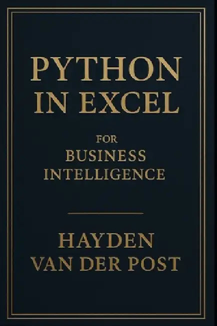 Python in Excel for Business Intelligence: Transform Your Spreadsheets into Dynamic AI Dashboards. by Alice Schwartz, Hayden Van Der Post