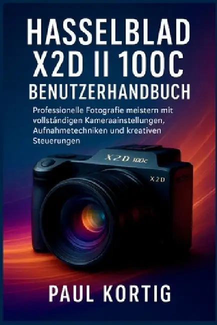 Hasselblad X2D II 100C Benutzerhandbuch: Professionelle Fotografie meistern mit vollständigen Kameraeinstellungen, Aufnahmetechniken und kreativen Ste by Paul Kortig